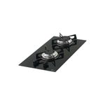 Cooktop Fischer a Gás 2 Bocas Vidro Preto