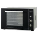 Forno Elétrico Turbo Fast 80 Litros Preto 4 Esteiras 220V - Fischer