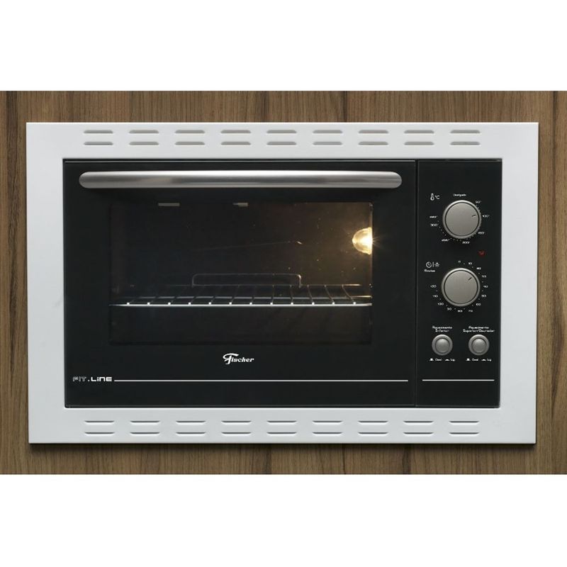 Forno Elétrico Fischer de Embutir Fit Line Inox 44 Litros | 220V