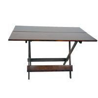 Mesa de Madeira Dobrável 70x120cm Imbuia - Madesil