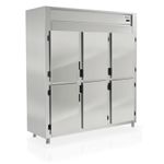 Geladeira Comercial GREP 6 Portas 1553 Litros Inox  220V - Gelopar