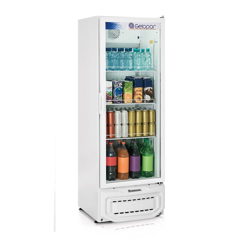 Refrigerador Vertical Gelopar GPTU40 414 Litros Porta De Vidro | 220v