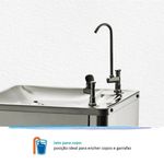 Bebedouro Purificador de Pressão IBBL BAG40C INOX | 220V
