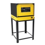 Forno Profissional Venâncio Brfpam Bravo Amarelo Com Pés A Gás