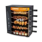 Assador Elétrico Rotativo 5 Espetos Arke Vitta Smart 220V