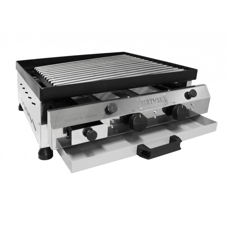 Char Broiler á Gás de 60 cm CBG06  - Metvisa
