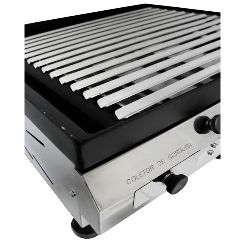 Char Broiler á Gás de 60 cm CBG06  - Metvisa