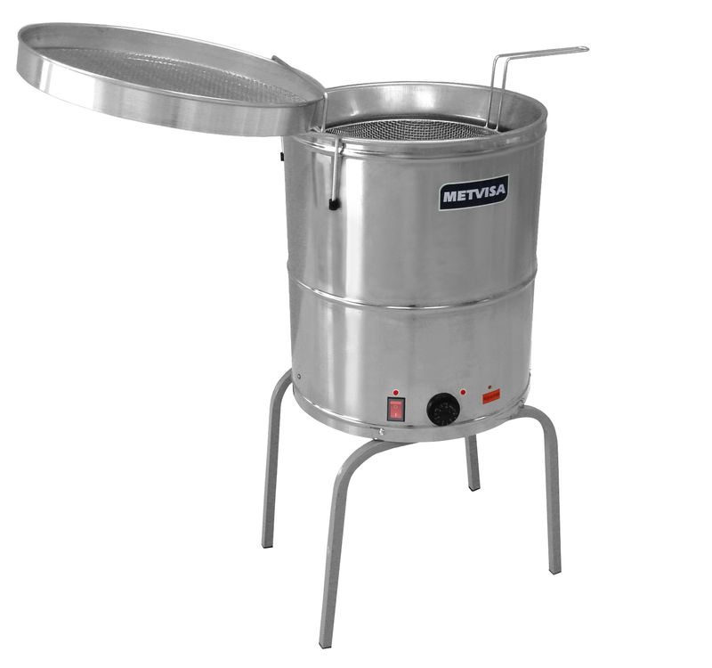 Fritadeira Elétrica Água e Óleo FIE 20 Inox 23 Litros 5000W 220V - Metvisa