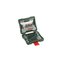 Mala X-Line com 43 Unidades para Perfurar e Parafusar (Sextavadas) - Bosch