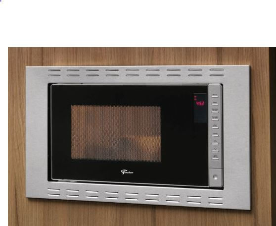 Microondas Fischer Fit Line Embutir 25 Litros Inox | 220V