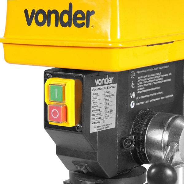 Furadeira de Bancada Vonder 16mm FBV 016N | 220V
