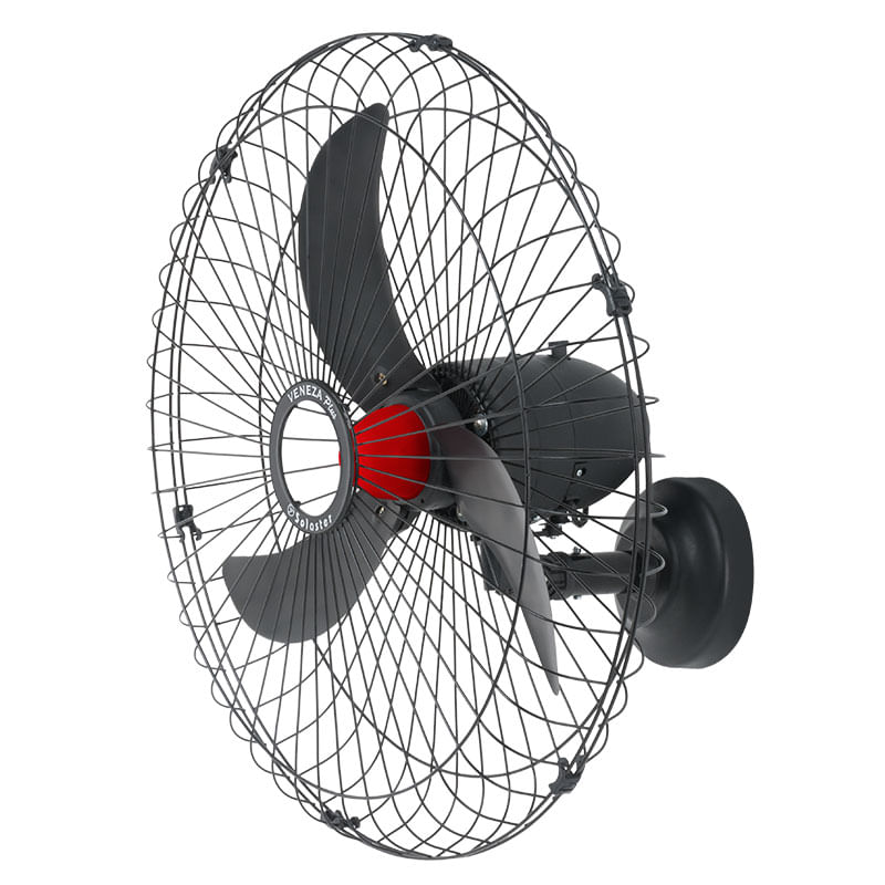 Ventilador De Parede Solaster Veneza Plus 70cm Preto 270w | 220V