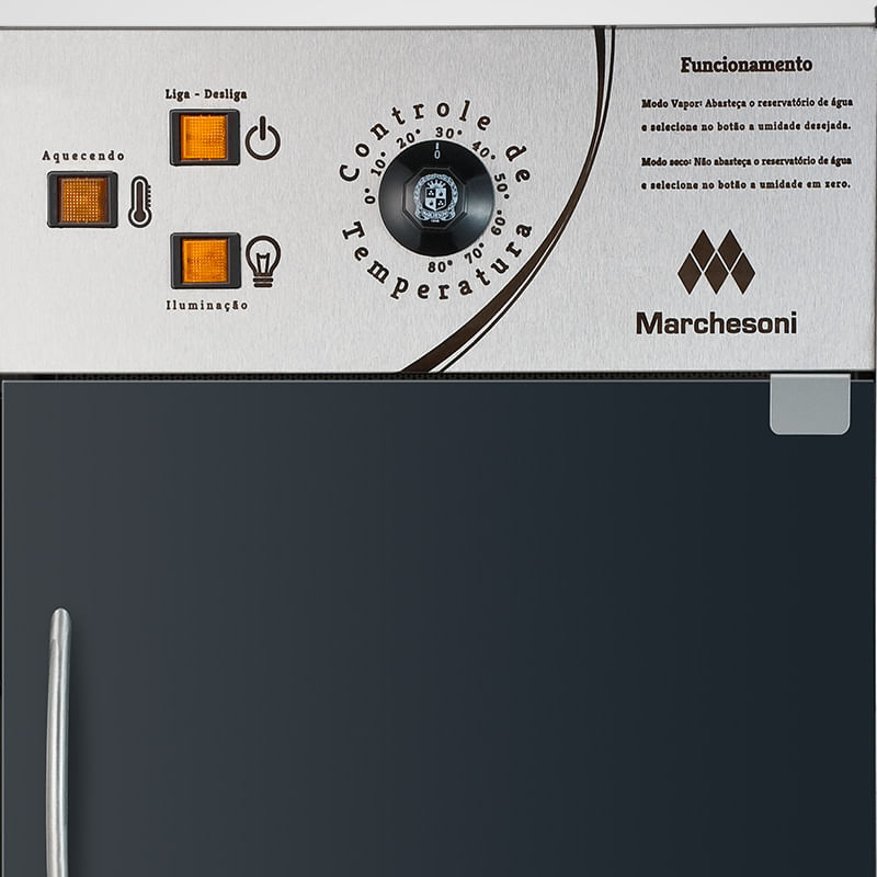 Estufa à Vapor Premium Marchesoni Dupla 6 Bandejas | 220V