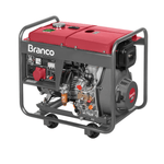 Gerador à Diesel Branco 8,0kVA Trifásico Partida Elétrica - BD-8000 E3 | 220V