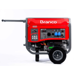 Gerador à Gasolina Branco 19,5HP 13Kva Partida Elétrica - B4T-13000E | 127/220V