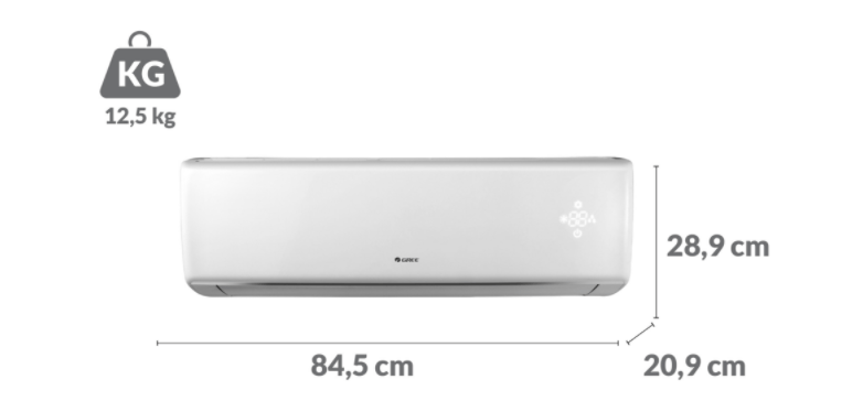 Ar Condicionado Gree Split G-Top On/Off Gree 12.000 Btus Frio GWC12CQ | 220V