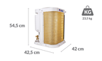 Ar Condicionado Gree Split G-Top On/Off Gree 12.000 Btus Frio GWC12CQ | 220V