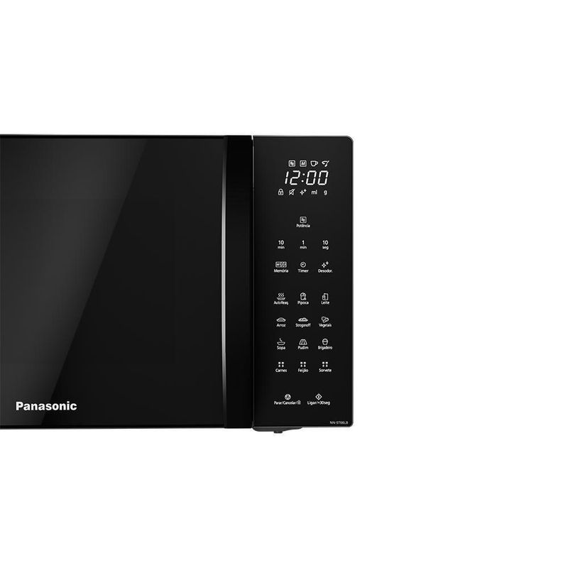 Microondas Panasonic 32 Litros ST66BRUK Preto Fosco | 220V