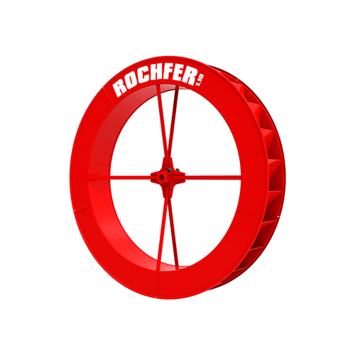 Kit Roda D'Agua 1,10x0,17 + Bomba MS Ultra 42 + Suporte de Instalação - Rochfer