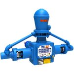 Kit Roda D'Agua 1,10x0,17 + Bomba MS Ultra 42 + Suporte de Instalação - Rochfer