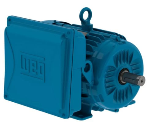 Motor Elétrico IP55 Baixa Rotação 3 CV 4 Polos Monofásico Blindado 220V - Weg