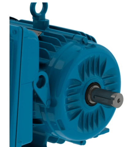 Motor Elétrico IP55 Baixa Rotação 3 CV 4 Polos Monofásico Blindado 220V - Weg