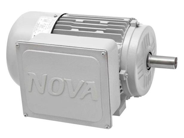 Motor de Baixa Rotação Monofásico 4 Polos 7,5 CV Blindado IP56 220V - Nova