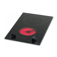 Fogão Cooktop 2 Queimadores Elétrico Mesa Vitrocerâmica 220V - Fischer
