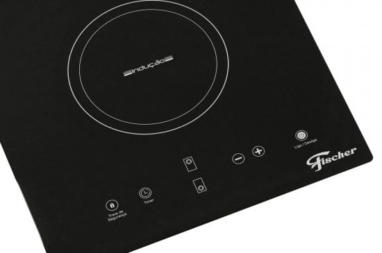 Cooktop Fischer por Indução 2 Queimadores Mesa Vitrocerâmica