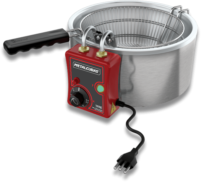 Tacho Fritador Elétrico Metalcubas TFRE5 Inox 5L | 220V