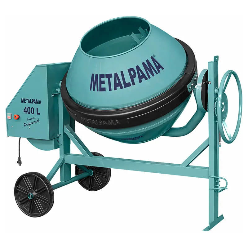 Betoneira Metalpama 400L com Motor 2CV Monofásica | 220V