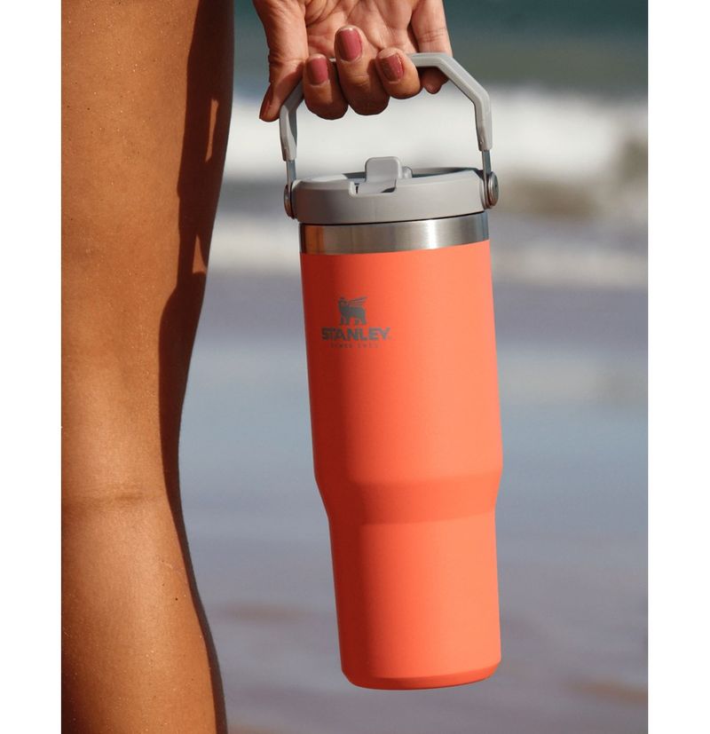 Tumbler Térmico Flip Straw Guava Stanley 887ml