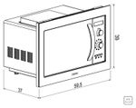 Microondas de Embutir Tramontina Inox 60 25 L em Aço Inox com Acabamento Scotch Brite 8 Funções