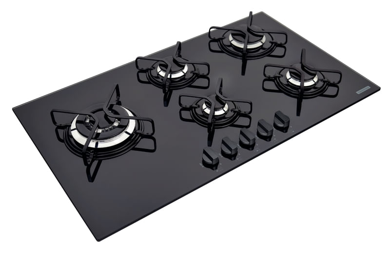 Cooktop a Gás Tramontina Penta Side Plus Preto 5 Queimadores | Bivolt