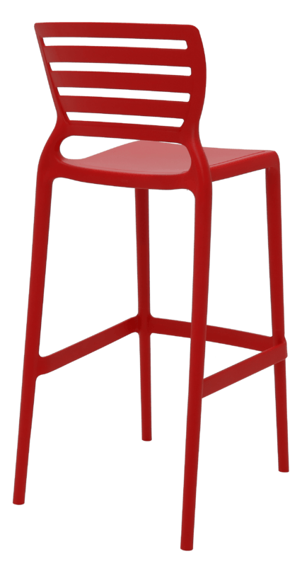 Cadeira-tramontina-sofia-alta-em-polipropileno-e-fibra-de-vidro-vermelho-traseira
