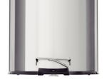 Lixeira Inox Pedal Tramontina Polida e Balde Interno Removível 20L