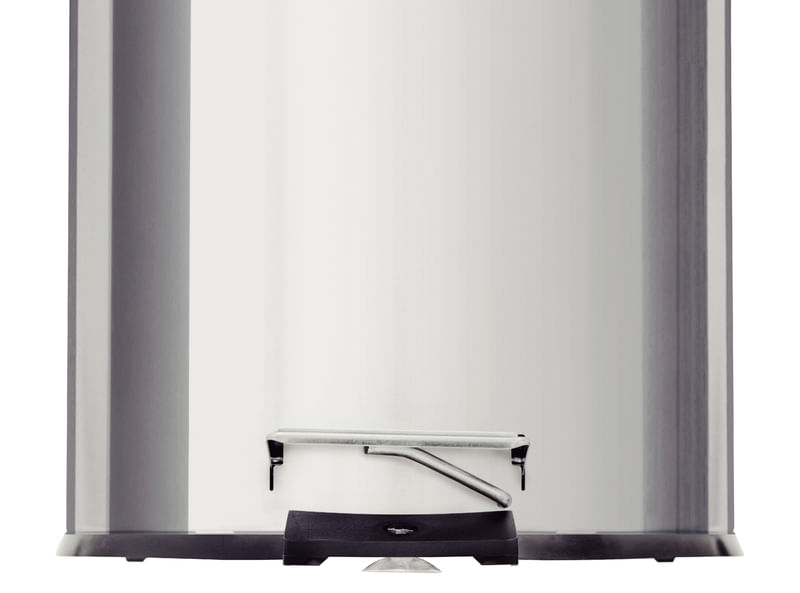 Lixeira Inox com Pedal Tramontina Balde Interno Removível 12 L