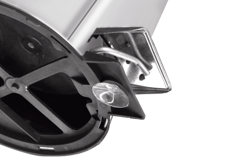 Lixeira Inox com Pedal Tramontina Balde Interno Removível 12 L