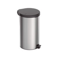 Lixeira Com Pedal New Tramontina Em Aço Inox Com Acabamento Polido 20 L