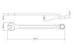 Chave Combinada 17 mm Tramontina