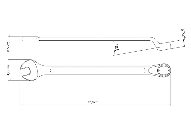 Chave Combinada 21 mm Tramontina