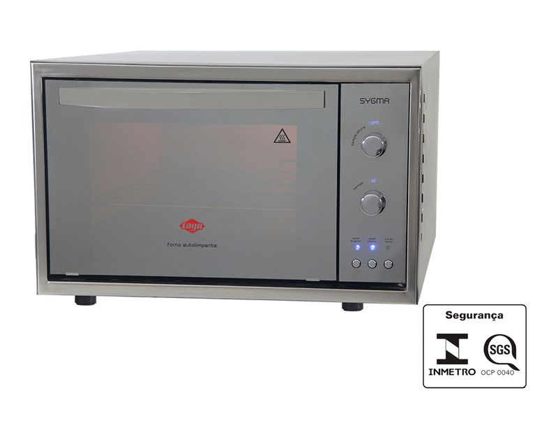 Forno Elétrico Layr de Bancada Sygma 46 Litros Inox | 220V