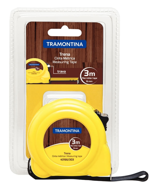 Trena Tramontina com Fita de Aço 3 m