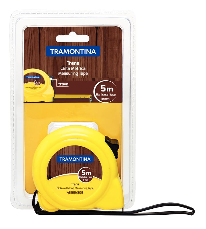 Trena Tramontina com Fita de Aço 5 m