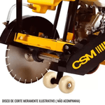 Cortadora de Piso e Asfalto CSM 9.0 HP a Gasolina 350MM SP93