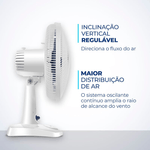 Ventilador De Mesa Mondial VSP-30-W | 220V