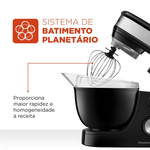 Batedeira Planetária Mondial Premium BP-01-P-B |220V