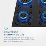 Cooktop a Gás 5 Bocas Mondial CTG-02 | Bivolt
