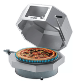 Forno De Pizza À Gás Saro Compacto  Italiano 40 Cm