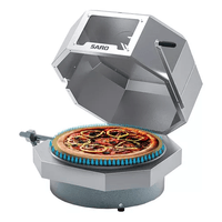 Forno De Pizza À Gás Saro Compacto  Italiano 40 Cm